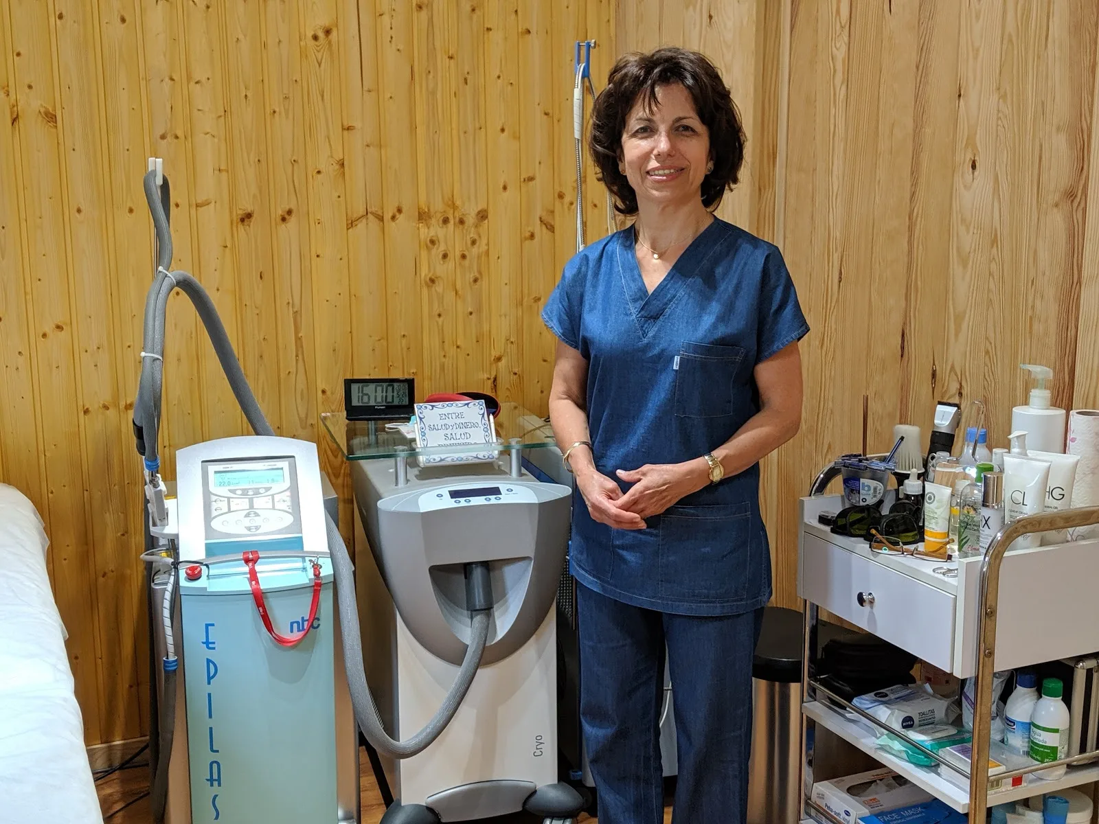 Clinica estetica Depilación Laser Profesional Barcelona Lyubimka Mudrova en Barcelona
