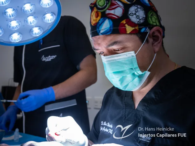 Clinica estetica Injerto Capilar Barcelona | Dr. Hans Heinicke en Barcelona