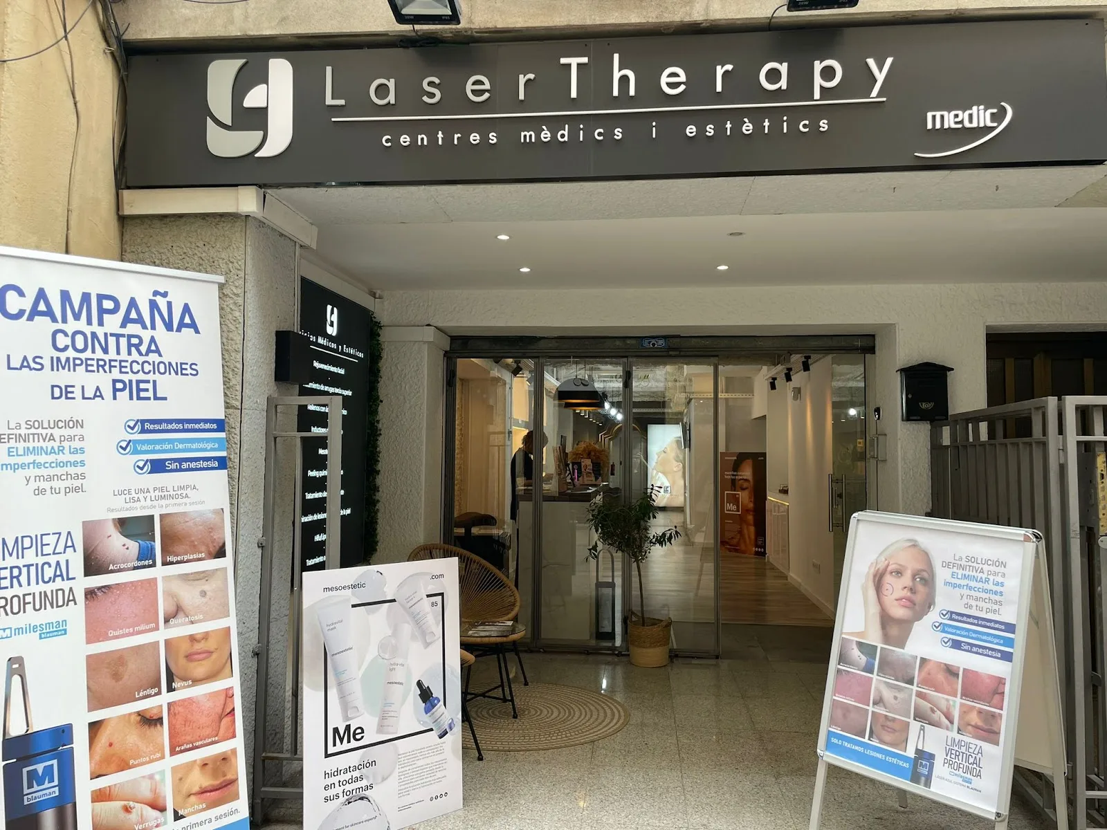 Clinica estetica Laser Therapy Medic Gràcia en Barcelona