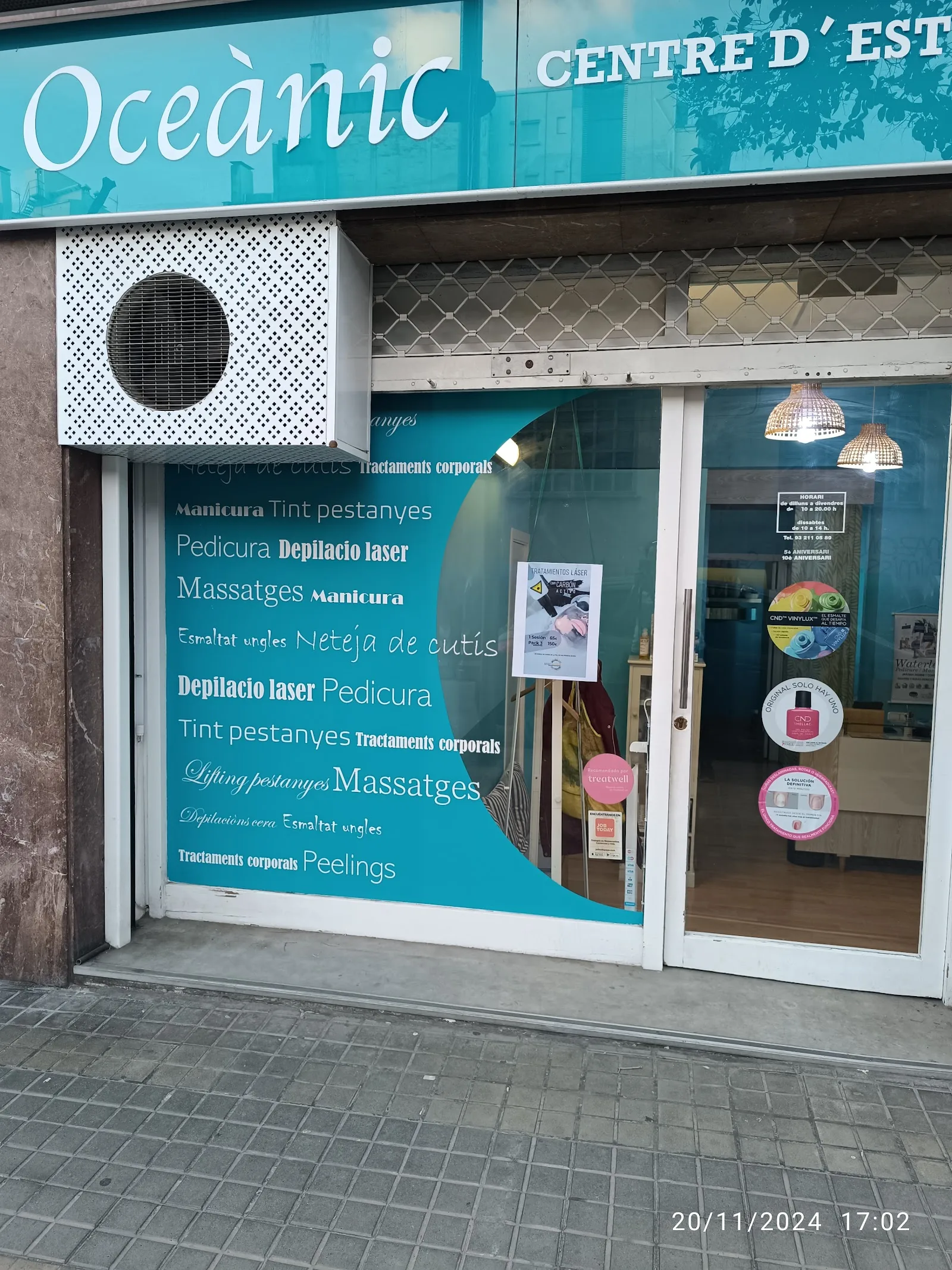 Clinica estetica Oceanic Centre D'Estetica en Barcelona