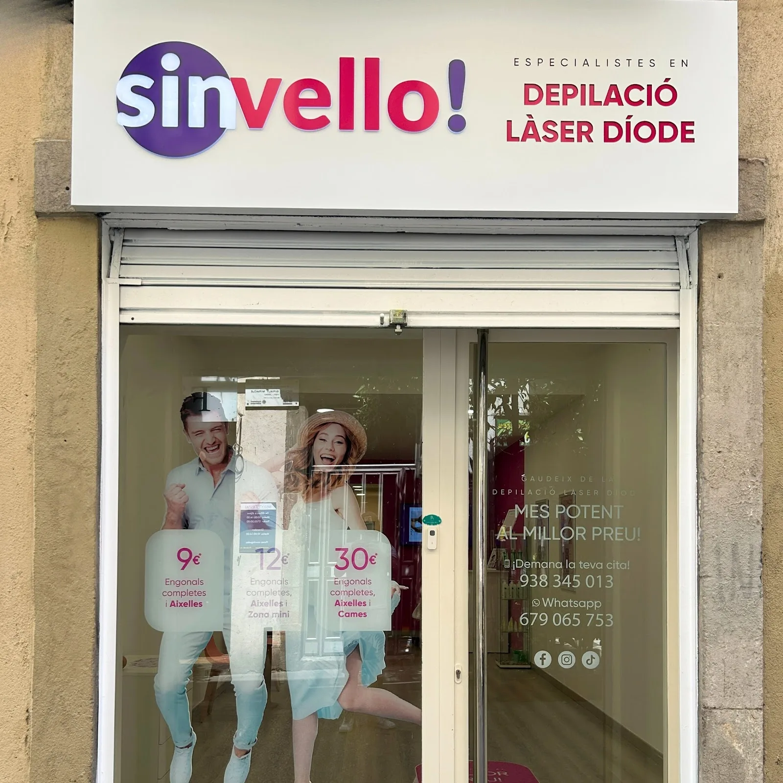 Clinica estetica SinVello! Barcelona - Gràcia | Depilación Láser Diodo en Barcelona