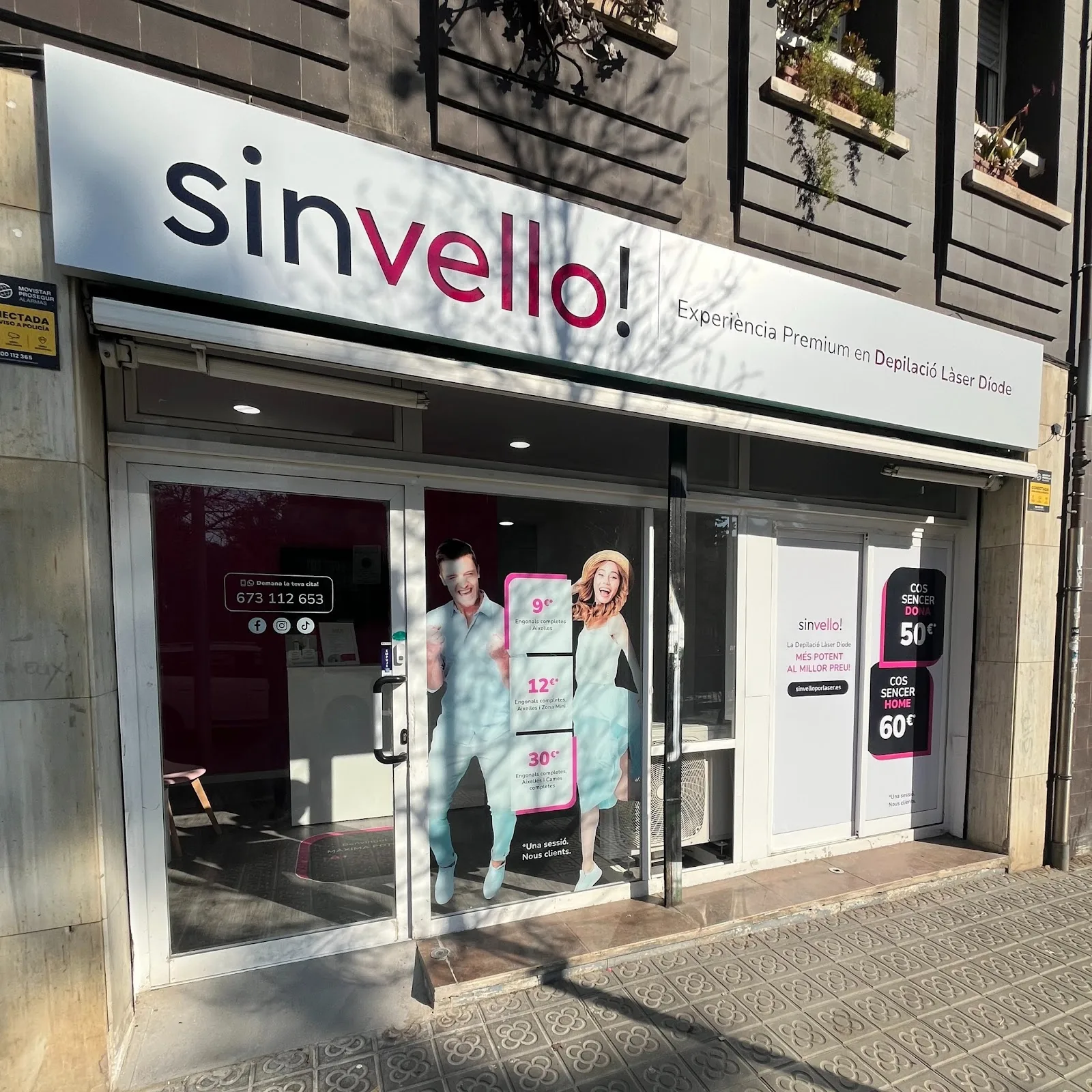 Clinica estetica SinVello! Barcelona - Sants | Depilación Láser Diodo en Barcelona